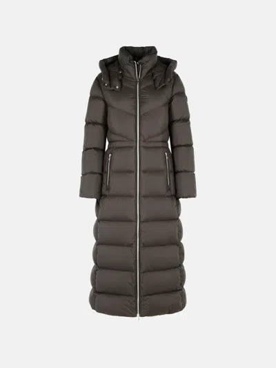 Moose Knuckles Detachable-hood Belle Coat In Brown