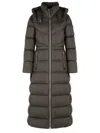 Moose Knuckles Detachable-hood Belle Coat In Gray