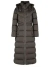 Moose Knuckles Detachable-hood Belle Coat In Gray