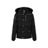 Moose Knuckles 3q Fur Padded Jacket In Black