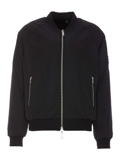 Moose Knuckles Black Bunny Bomber