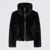 Moose Knuckles Black Casual Jacket In Black