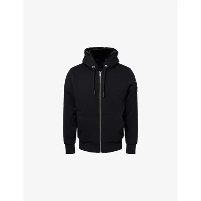 Moose Knuckles Black Classic Bunny Padded Cotton-blend Hoody