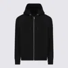 Moose Knuckles Black Cotton Casual Jacket In Black