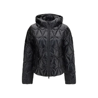 Moose Knuckles Black Goose Down Full-length Jacket