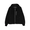 Moose Knuckles Northdale Fzip Jacket Clothing In Black