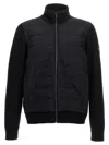 Moose Knuckles Black Kamet Hybrid Jacket In Black