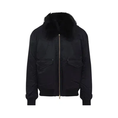 MOOSE KNUCKLES MOOSE KNUCKLES BLACK LUGO GOLD BOMBER