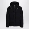 MOOSE KNUCKLES MOOSE KNUCKLES BLACK NYLON BLEND JACKET