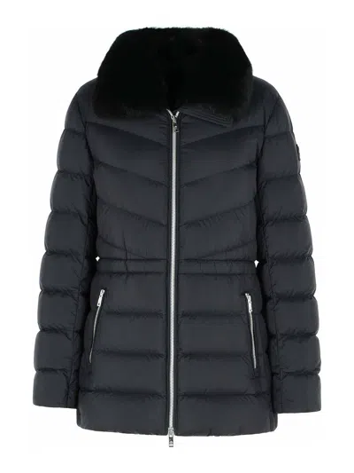 Moose Knuckles Black Nylon Jacket