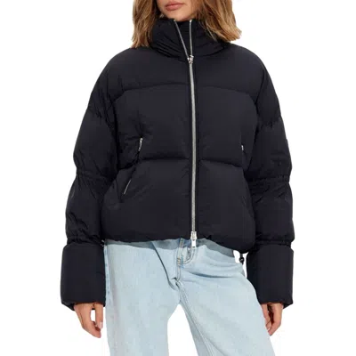 MOOSE KNUCKLES BLACK NYLON JACKETS & COAT