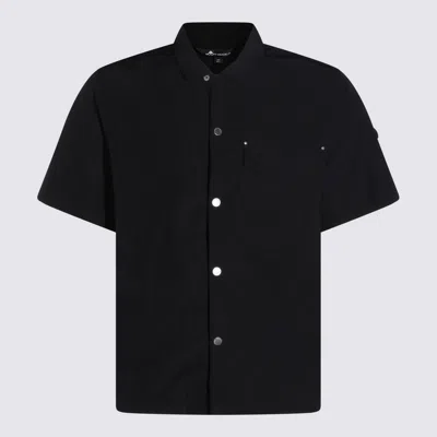 Moose Knuckles Buttoned Pocket Shirt In Black