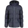 Moose Knuckles Blue Nylon Men's Jacket