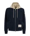 Moose Knuckles Bomber Jacket In Multi