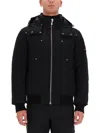 Moose Knuckles Bomber Original Ballistic Neoshear In Black
