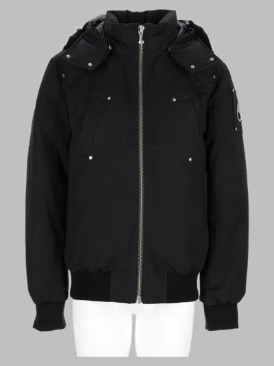 Moose Knuckles Bomber "original Ballistic Neoshear" In Black