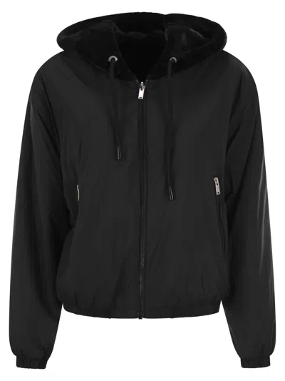 Moose Knuckles Bunny 2 Reversible Jacket In Black
