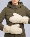 Moose Knuckles Bunny Gloves In Neutral