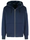 Moose Knuckles Classic Bunny Sweatshirt In Blue