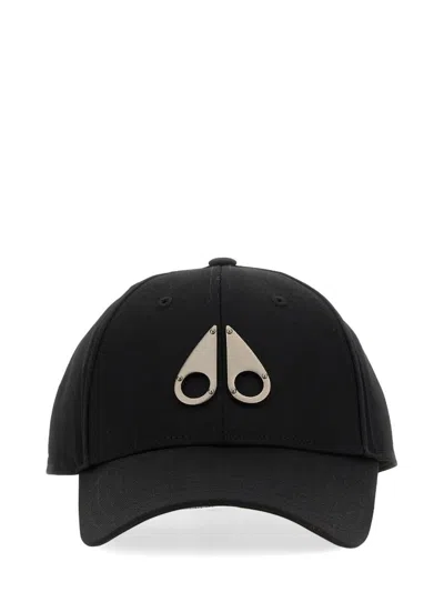 Moose Knuckles Cappello Da Baseball In Black