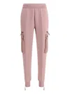 Moose Knuckles Cargo Pocket Track Pants In Pink