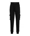 Moose Knuckles Black Hartsfield Tapered-leg Cotton-jersey Jogging Bottoms Xl In Black