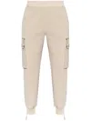Moose Knuckles Elastic Waist Casual Pants In Neutrals