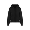 Moose Knuckles Casual Jacket With Plush Hood And Gold Accents In Black