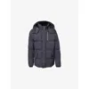 Moose Knuckles Cement Everest 3q Puffer Hooded Woven-down Jacket In Multi