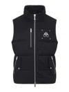 Moose Knuckles Westmount Original Two-tone Vest In Black