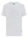 Moose Knuckles Chamblee Leaf Logo-graphic T-shirt In White