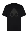 Moose Knuckles Chamblee Leaf T Shirt In Black