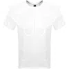 Moose Knuckles Chamblee Leaf T Shirt White In White