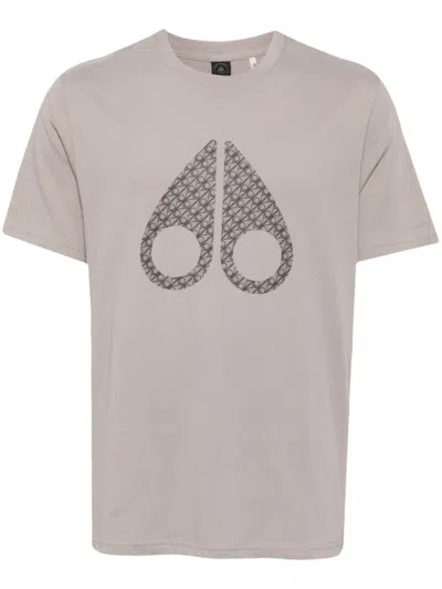 Moose Knuckles Chamblee T-shirt In Neutral