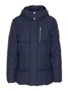 Moose Knuckles Cloud 3q Down Jacket In Blue