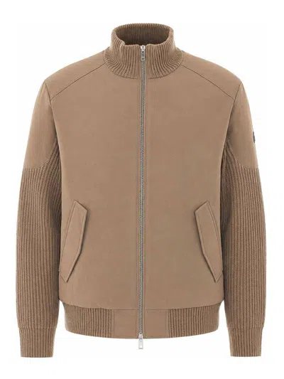 Moose Knuckles Jacket Men Color Beige In Neutral