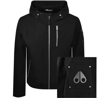 Moose Knuckles Charlesbourg Jacket Black In Blue