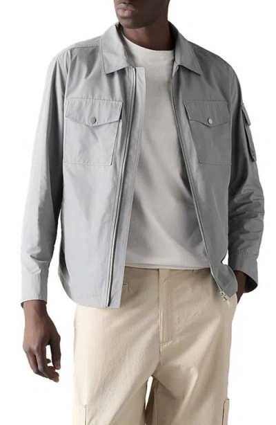 Moose Knuckles Charlesbourg Water Repellent Jacket In Gray