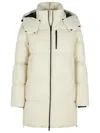 Moose Knuckles Long-sleeved Cotton Jacket In Neutral