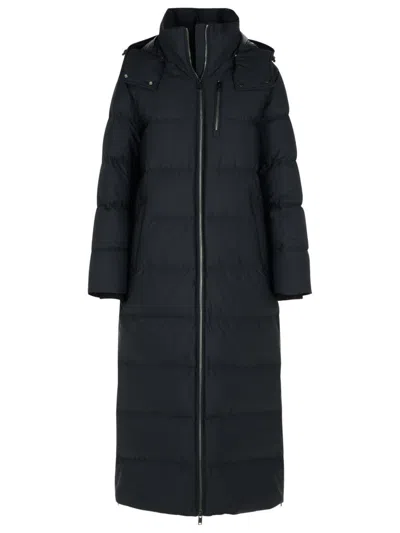 MOOSE KNUCKLES 'CHELIA' BLACK POLYAMIDE BLEND PARKA
