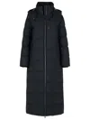 Moose Knuckles Chelia Parka Coat In Blue