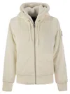 Moose Knuckles Classic Bunny Sweatshirt In Beige