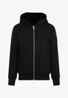 Moose Knuckles Classic Bunny 3 Jacket In Black Cotton Blend In Black