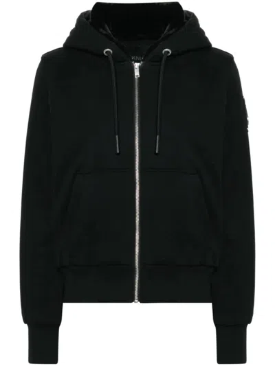 Moose Knuckles Classic Bunny Down Jacket In Black
