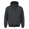 Moose Knuckles Roland Reversible Bunny Jacket In Gray
