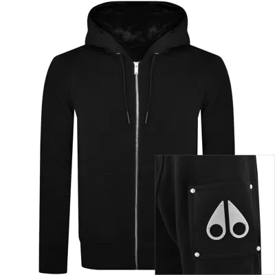 Moose Knuckles Classic Bunny Hoodie Black