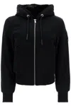 Moose Knuckles Moose Knuckes Madison Bunny Gold Jacket In Blk W/blk (black)