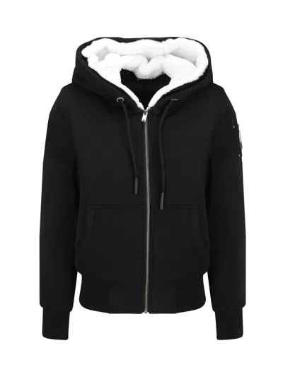 Moose Knuckles Classic Bunny Jacket In Black