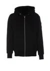 Moose Knuckles Classic Bunny Sweatshirt In Black