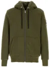 Moose Knuckles Classic Bunny Hybrid Sweatshirt In Green